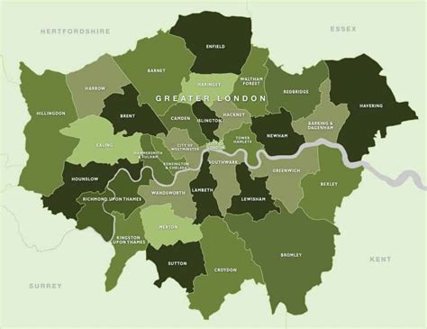 towns in london|list of london cities.